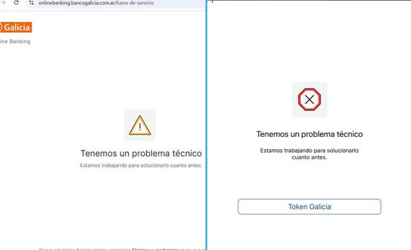 Tras varias horas caída, volvió a funcionar la app del Banco Galicia: qué dijo la empresa
