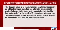 Cincinnati River Roots Cancels Ticketed Concerts