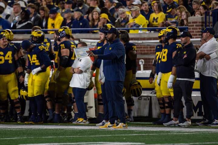 Michigan using bye week as opportunity to continue ‘attacking the how’ with Sherrone Moore’s return