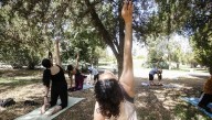 Impartieron “Yoga en Comunidad” en el Museo del Chami