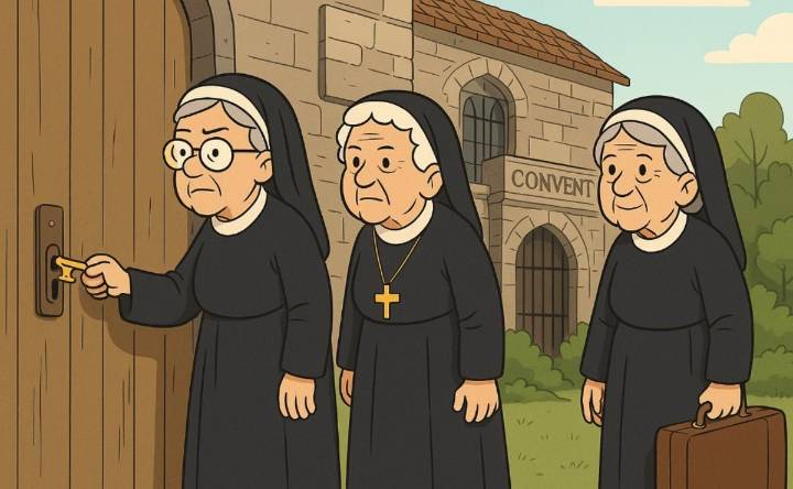 Monjas rebeldes se fugan del asilo para regresar al convento