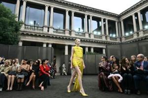 Slips, salt and stripes: key looks from Milan fashion week