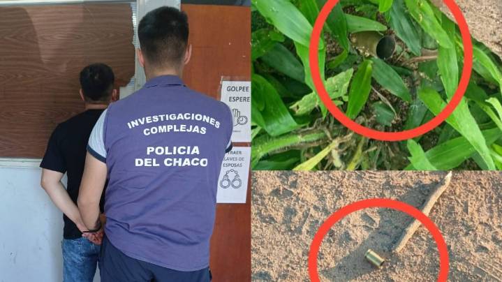 Ataques armados en Resistencia: un hombre fue detenido tras balear una casa e intimidar a vecinos