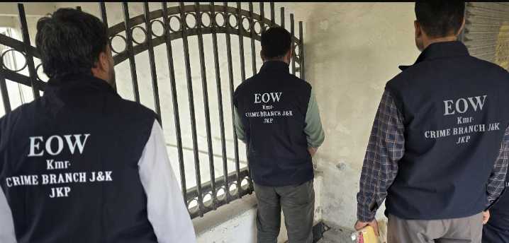 J&K Police Carries Out Multiple Raids In Connection With Fraudulent Land Compensation Case