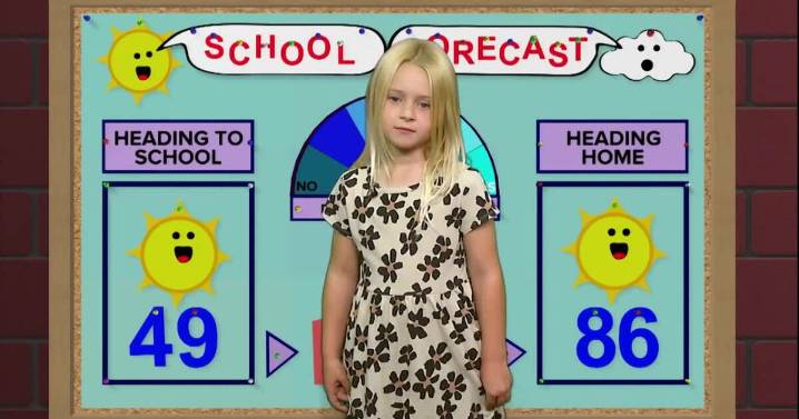 Weather Rookie: Kinslee (September 25, 2025)