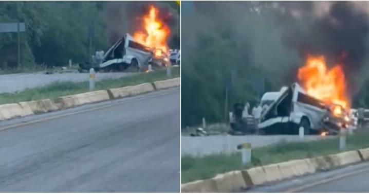 15 personas mueren tras choque en carretera de Yucatán