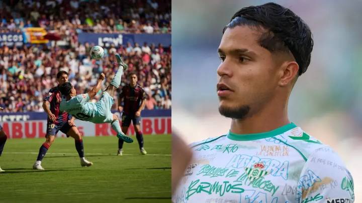 Video | Juan Camilo ‘Cucho’ Hernández sigue embalado: este fue el golazo que anotó para el Betis en el triunfo sobre Osasuna