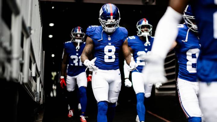 Giants release unofficial depth chart for Week 2