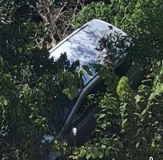 Aparatosa volcadura en la autopista Mérida