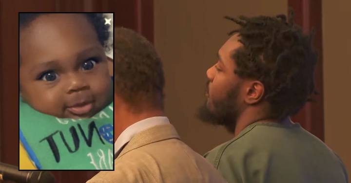 Dad who ran over his 8-month-old after leaving him in an intersection pleads guilty