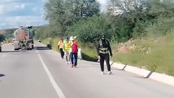 Reportan peregrinos intoxicados en carretera Nogales