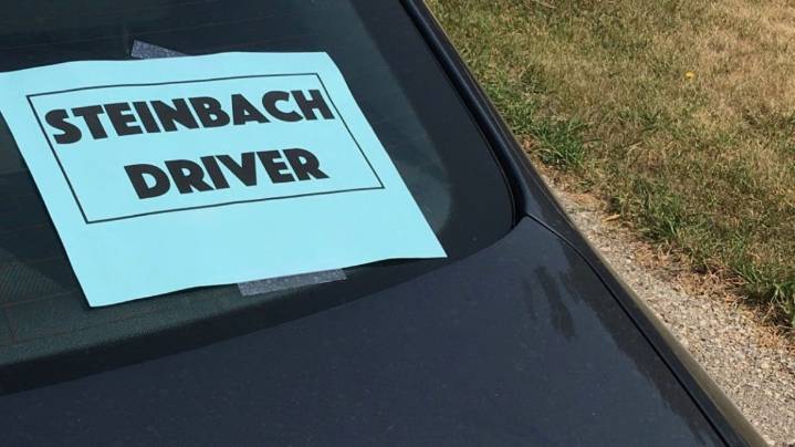Residents Required to Display 'Steinbach Driver' Sign in Back Windshield