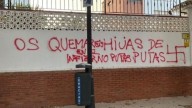 Denuncian en los jugados unas pintadas amenazantes en el colegio Madre Asunción de Málaga