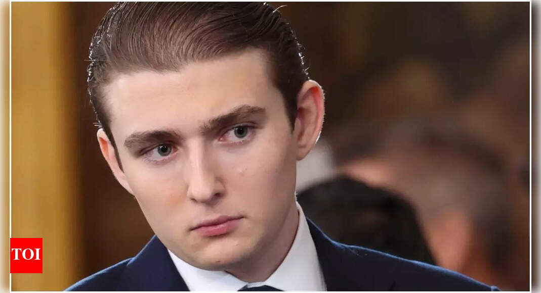 'Girls running after him': Barron Trump shuts down an entire floor of Trump Tower for date night