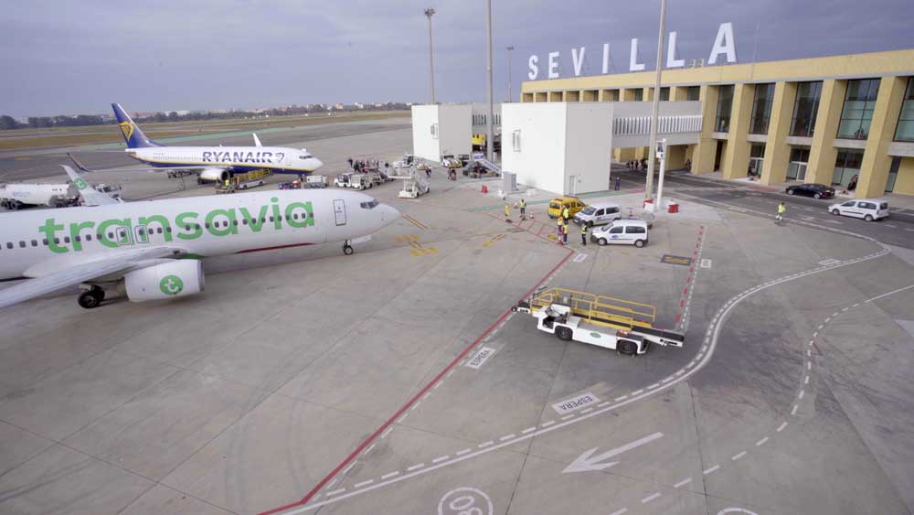 Una incidencia técnica en un radar genera retrasos en el aeropuerto de Sevilla