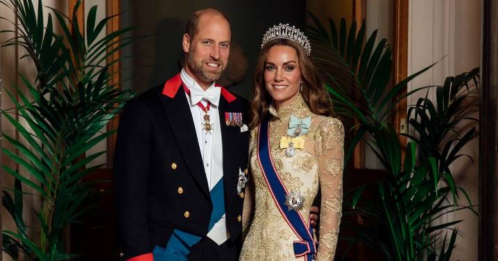 Kate Middleton dazzles in incredible state banquet gown as Melania Trump pulls out stops