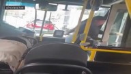 Woman arrested after allegedly pushing elderly woman off MBTA bus