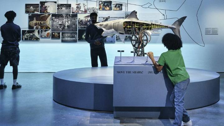 Steven Spielberg Introduces 'Jaws: The Exhibition' at Academy Museum