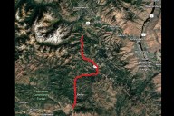 Wildfire shuts US 97 with evacuations underway