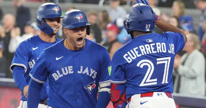 Varsho hits fifth career grand slam, Blue Jays beat Red Sox to maintain share of AL East lead