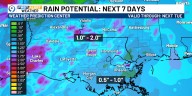 More rain, then relief