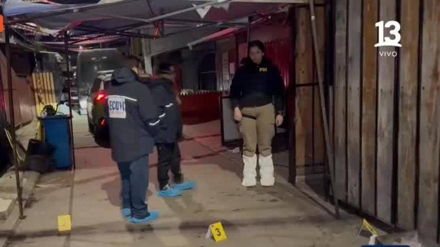 Un muerto y un herido grave tras ataque a disparos a una casa en La Pintana