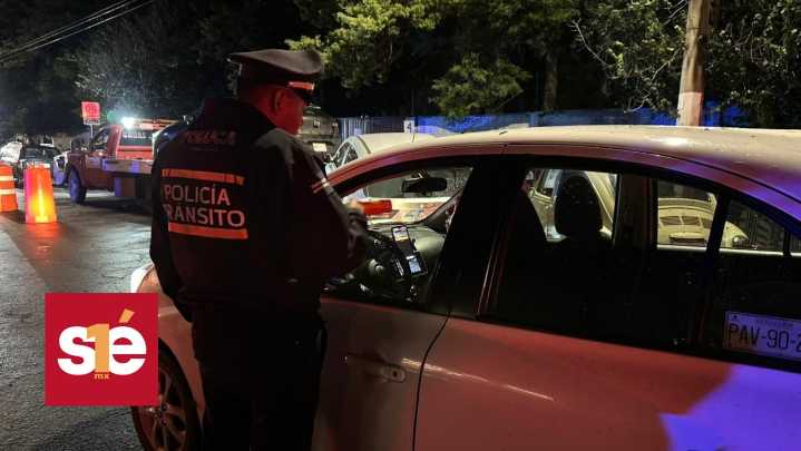 Intensifica Toluca operativos Conduce sin Alcohol: 52 remitidos al juez cívico