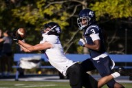 Huskies quash Quakers in football Injury Fund outing