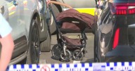 Baby dies and child left fighting for life after woman 'reverses over pram' in car park
