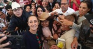 Porras, halagos y apoyo de la oposición enmarcan gira de Sheinbaum por su Primer Informe de Gobierno