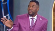Michael Strahan cuts off Terry Bradshaw and tells Fox NFL Sunday star 'let me have my time' after quarterbacks jibe