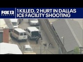 Dallas ICE facility shooting was premeditated, say investigators