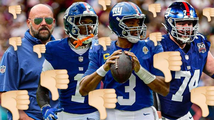 Giants most to blame for close Week 1 loss to Commanders