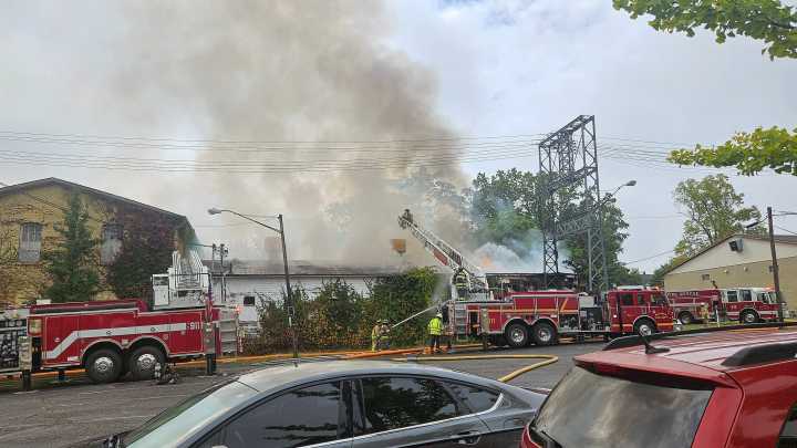 Firefighters battled fire in downtown Alliance, man faces arson charge