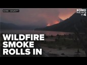 Multiple wildfires cause hazy conditions around western Washington