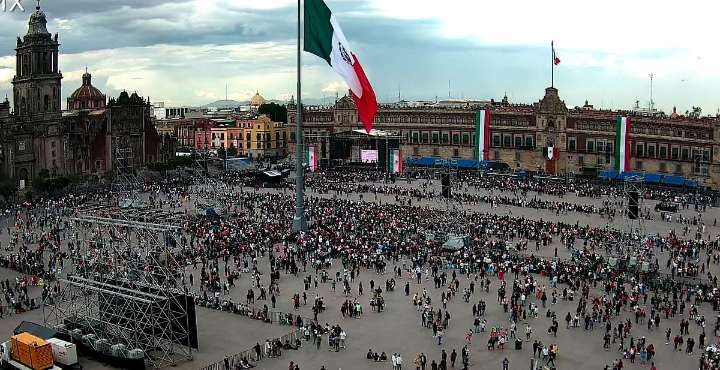 Se anticipa lleno total en el Zócalo por el Grito 2025