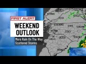 Wet weekend ahead for Carolinas, potential tropical development next week