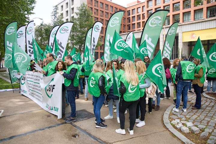 Los sindicatos mantienen su decisión de no acudir a la reunión de este jueves con Sanidad para tratar el Estatuto Marco