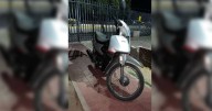 Robaron una moto en pleno centro y la familia pide ayuda para recuperarla