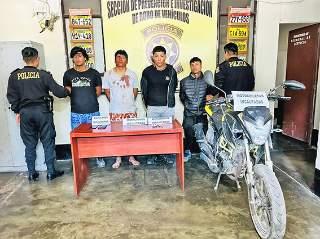 CAE BANDA CON VEHÍCULOS ROBADOS