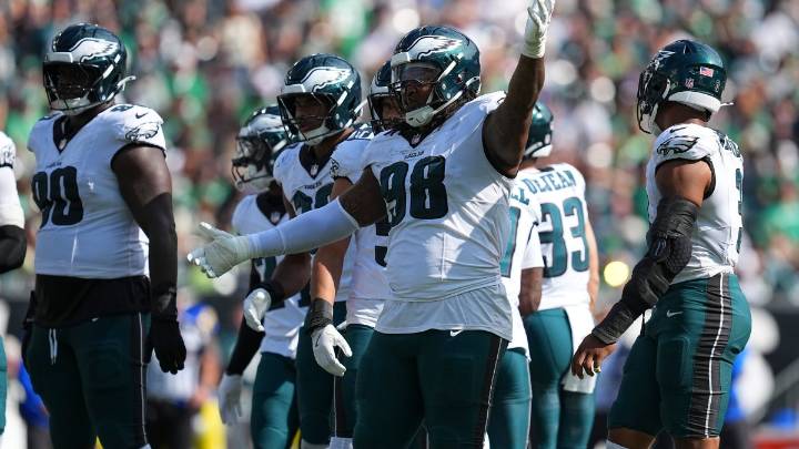 Eagles’ Jalen Carter fined for taunting after his FG block vs. Rams