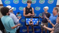 Watch: Florida basketball's Alex Condon on why he elected to return to UF