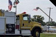 One dead, two airlifted after fire truck crash during homecoming festivities