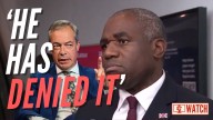 WATCH: It Takes Lammy Only Three Hours to Retract Farage ‘Hitler Youth’ Claims