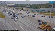 One person injured after vehicle goes airborne onto Interstate 80 in Omaha