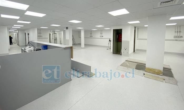 Cada vez falta menos: Sala de Quimioterapia registra 92% de avance