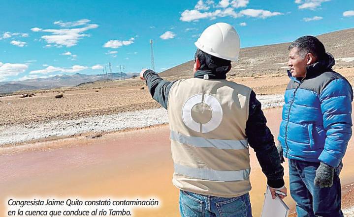 Arequipa: Población de Islay está contaminada