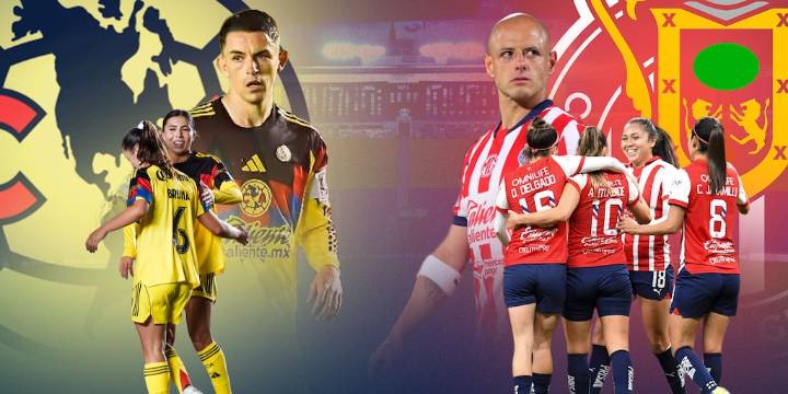 América vs Chivas: cuándo, a qué hora y dónde ver en vivo el Clásico Nacional varonil y femenil