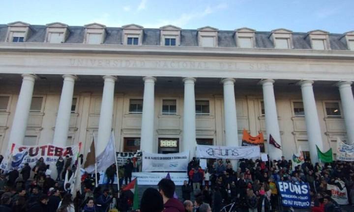 Universidades bahienses marcharán contra los vetos de Milei el próximo miércoles