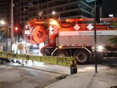 Trabajos de Esval mantienen ocupada la pista derecha de la transitada Av. San Martín de Viña del Mar: conozca aquí los horarios